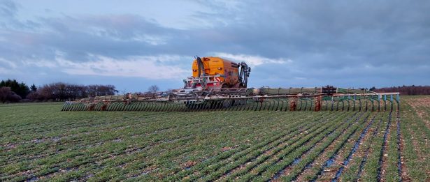 FGS Organics - application of fertiliser