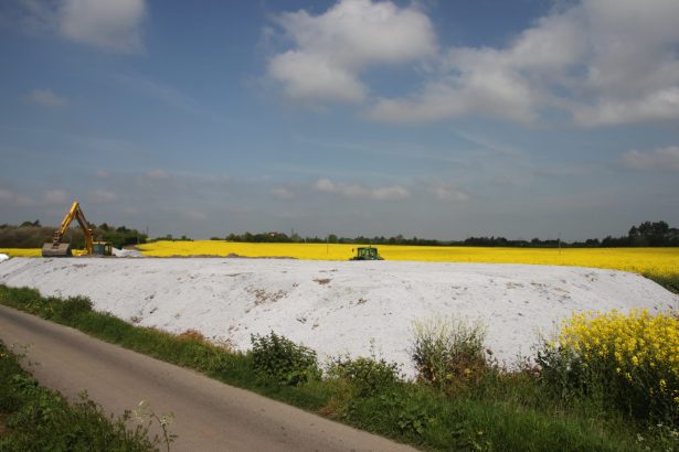 Paper Crumble Application - FGS Organics