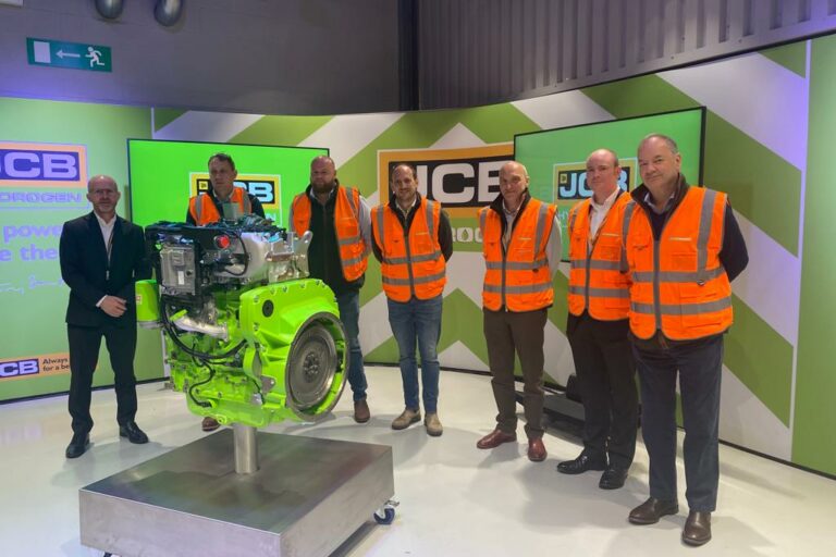 JCB Hydrogen Team Photo